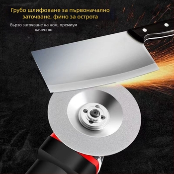 Junhao Диамантен чашовиден диск за ъглошлайф – електроплакиран, модел Diamond, за керамична обработка