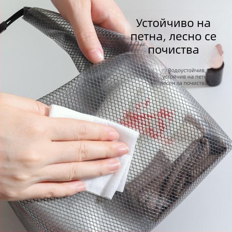 Чанта за тоалетни принадлежности EVA, преносима и водоустойчива, за пътуване на открито, модел Eva