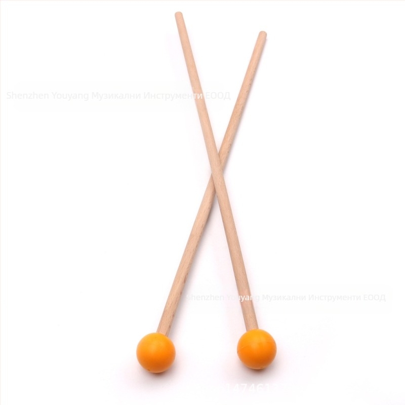 Malimba Mallet — силиконова глава и кленова дръжка, модел Malimba Mallet, подходящ за маримба и други ударни инструменти