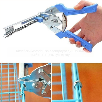 Nail Ring Pliers M-тип, неръждаема стомана, пластмасова дръжка, серия клещи