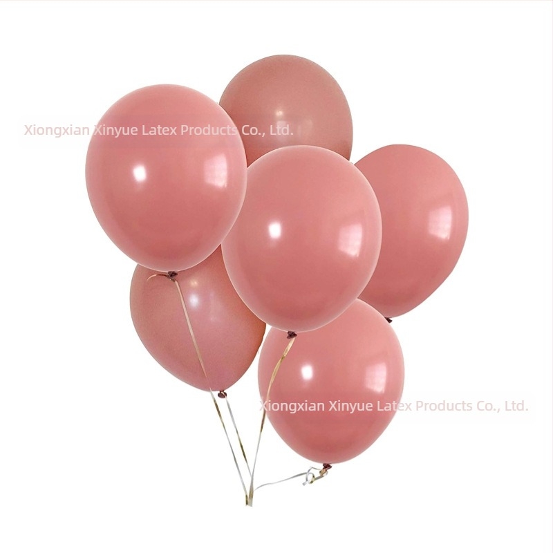 Латексни декоративни балони, кръгла форма с печатено лого XINYUE