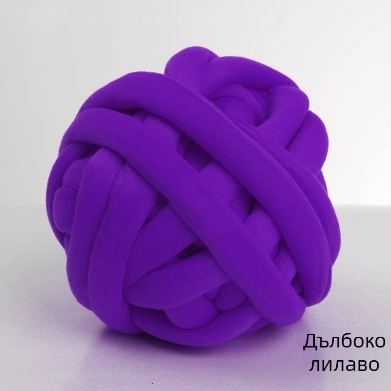 Ръчно плетено одеяло със смесена прежда, прядене с пръстени, групова нишка, произход Zhejiang