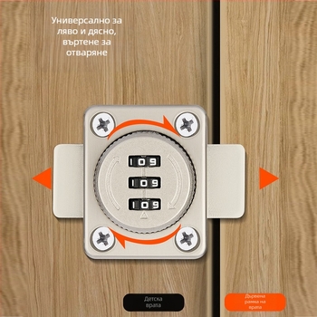 Брава за врати с пеперудена щипка, модел MMCX, цинкова сплав, обработка на повърхността: Друга