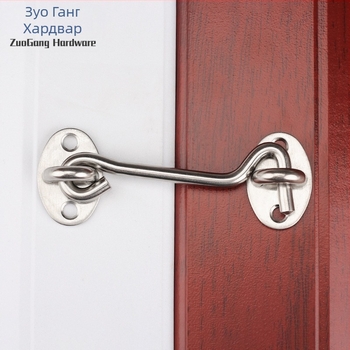 Стоманена wind hook за врати и прозорци — марка Left Steel, модел Wind Hook, модерна минималистична хардуерна принадлежност за дома