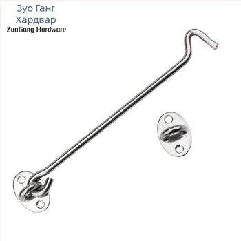 Стоманена wind hook за врати и прозорци — марка Left Steel, модел Wind Hook, модерна минималистична хардуерна принадлежност за дома