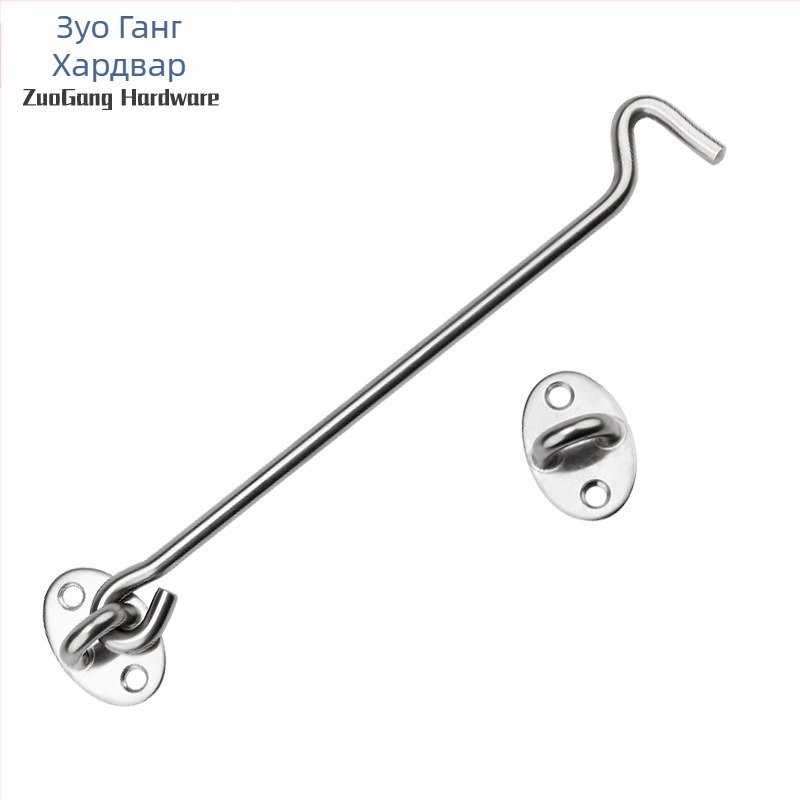 Стоманена wind hook за врати и прозорци — марка Left Steel, модел Wind Hook, модерна минималистична хардуерна принадлежност за дома