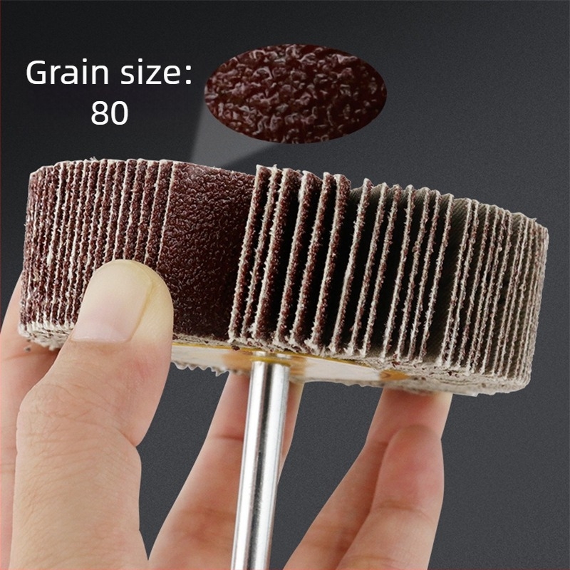 Xingweichang метално шлифовъчно колело с дръжка за дървообработка, абразивна емъри плат за полиране, модел 202103081548