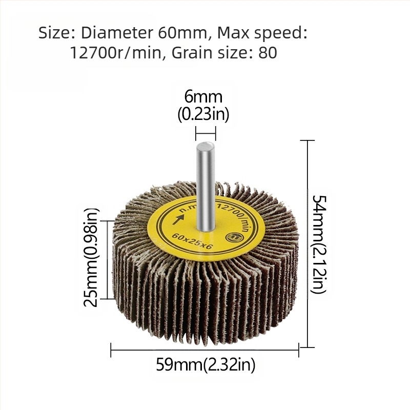 Xingweichang метално шлифовъчно колело с дръжка за дървообработка, абразивна емъри плат за полиране, модел 202103081548