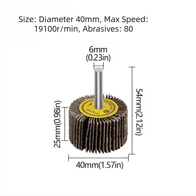 Xingweichang метално шлифовъчно колело с дръжка за дървообработка, абразивна емъри плат за полиране, модел 202103081548