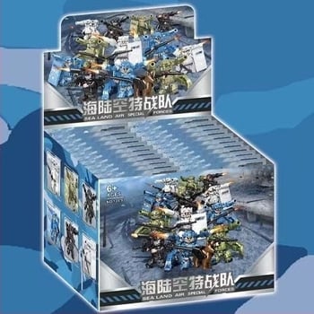 ABS пластмасови микроблокове комплект, 0–38 части, 0,05 кг, без електрическо захранване