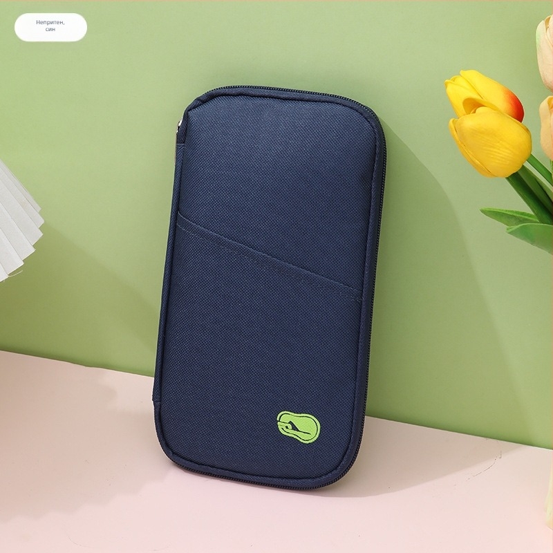 Чанта за паспорти и документи – мултифункционална, Oxford плат, подплата полиестер, организация на карти и билети, за мъже и жени, урбан стил, минималистичен дизайн