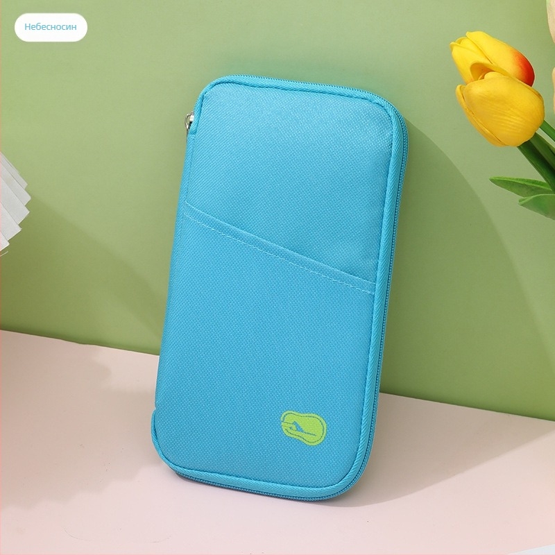 Чанта за паспорти и документи – мултифункционална, Oxford плат, подплата полиестер, организация на карти и билети, за мъже и жени, урбан стил, минималистичен дизайн