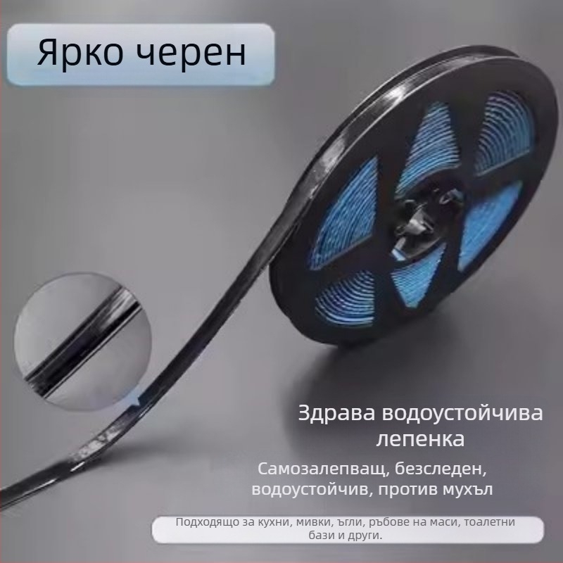 Самозалепваща декоративна ивица за кухненския ръб, PVC материал; произход Гуандун; стил: плосък, модерен и минималистичен.