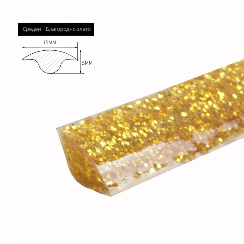 Самозалепваща PVC ъглова декоративна лента за стави между стени и тавани (модел: other; марка: other)