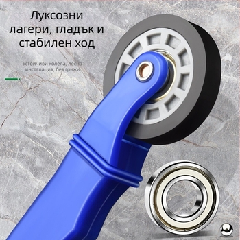 Инструмент за монтаж на LED ленти с дървено притискащо колело за нисковолтови ленти, универсален за ленти, ръчно управление, CE сертификация