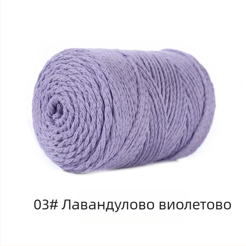 Полиестерно-хлопкова смес прежда, куха памук, вихрово въртена, за ръчно плетене