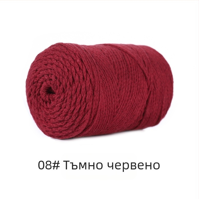 Полиестерно-хлопкова смес прежда, куха памук, вихрово въртена, за ръчно плетене