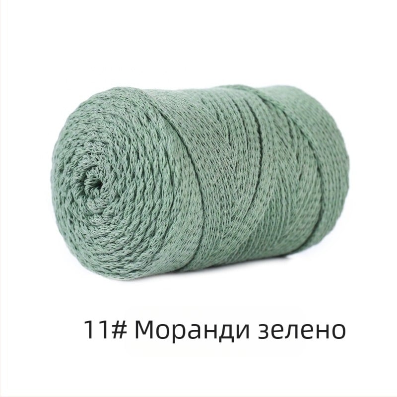 Полиестерно-хлопкова смес прежда, куха памук, вихрово въртена, за ръчно плетене