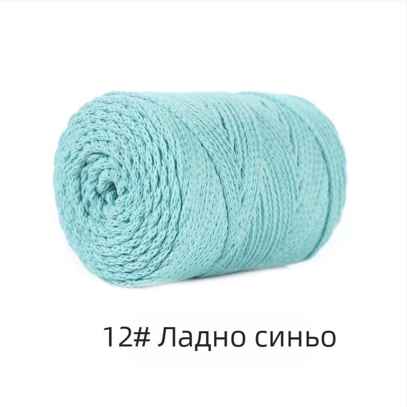 Полиестерно-хлопкова смес прежда, куха памук, вихрово въртена, за ръчно плетене