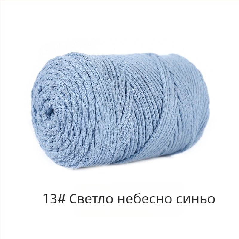 Полиестерно-хлопкова смес прежда, куха памук, вихрово въртена, за ръчно плетене