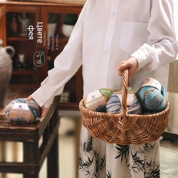 Acridine Вълнени конци за тъкане – полу-ворстед, групово влакно