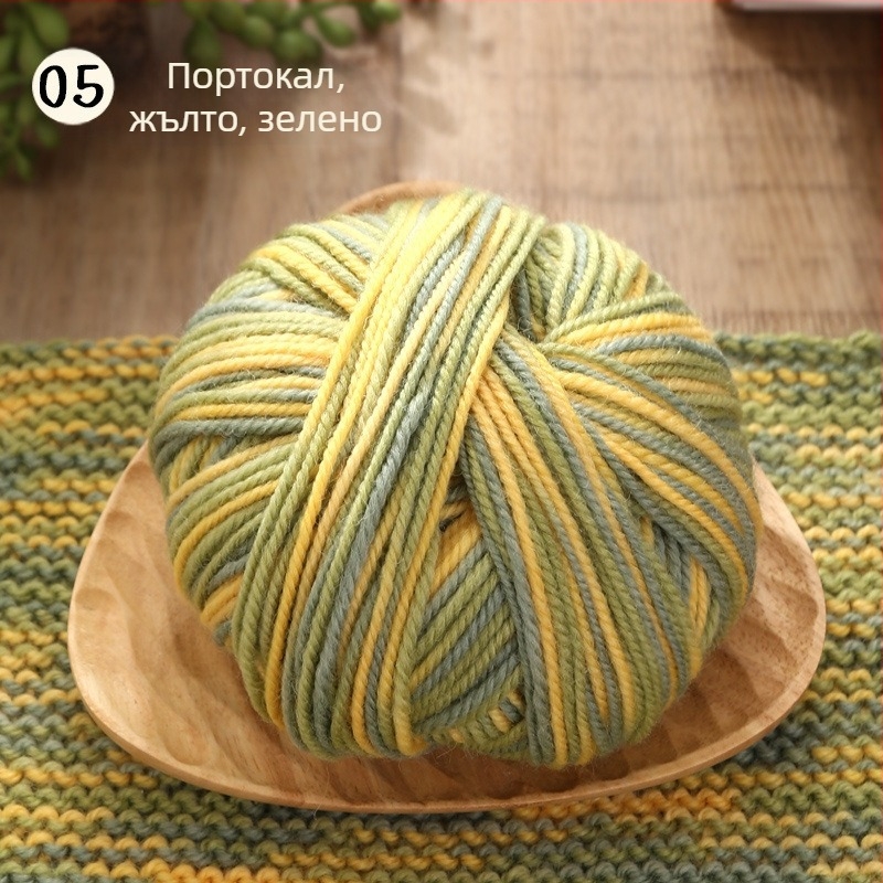 Acridine Вълнени конци за тъкане – полу-ворстед, групово влакно