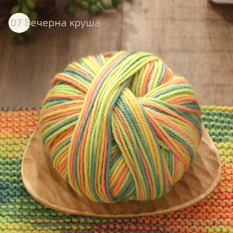 Acridine Вълнени конци за тъкане – полу-ворстед, групово влакно