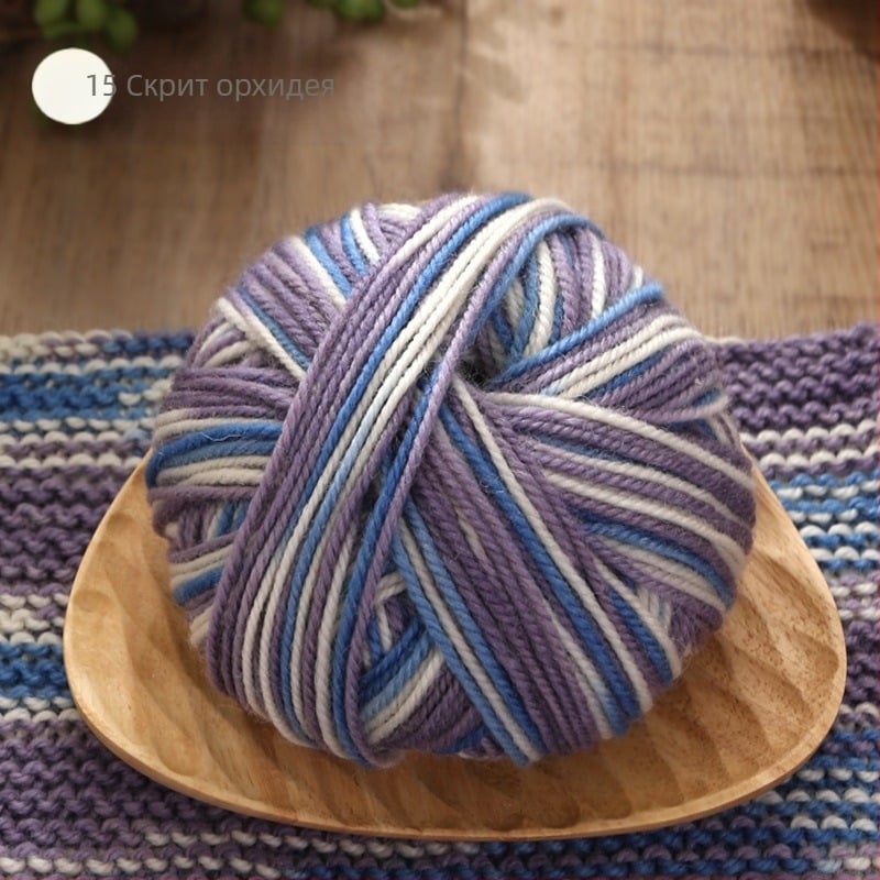 Acridine Вълнени конци за тъкане – полу-ворстед, групово влакно