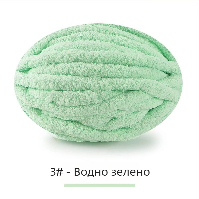 Ръчно тъкана TUAN-Line прежда за плетене, 10S, 1 нишка, ринг-спин, 100% полиестер, смесена