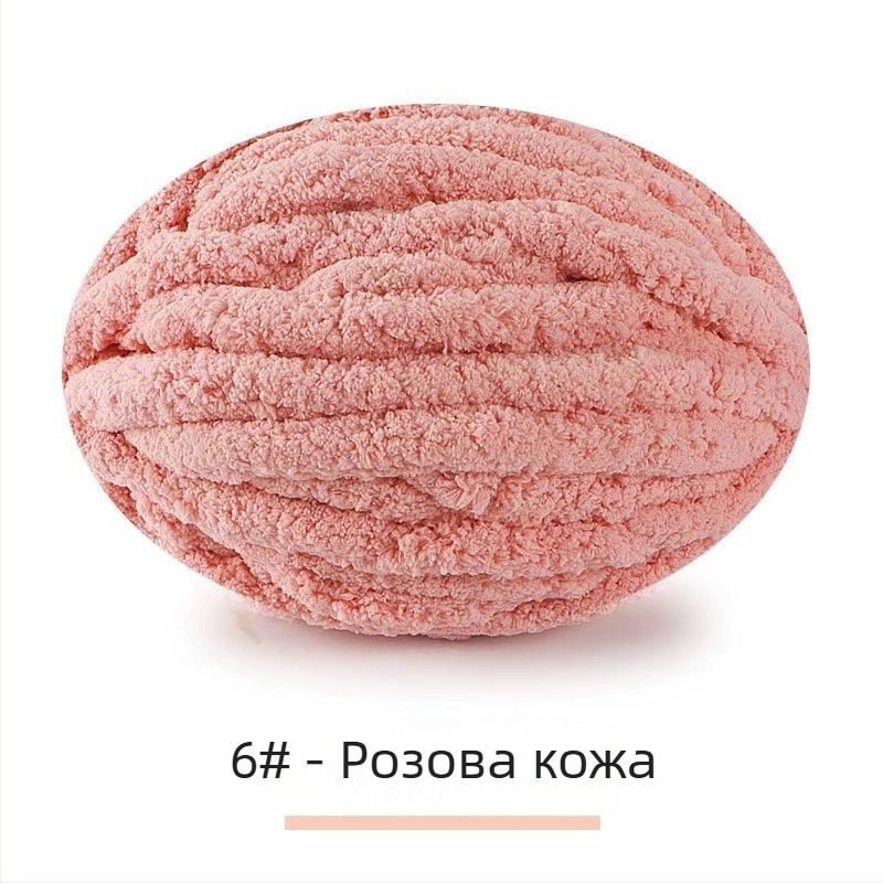 Ръчно тъкана TUAN-Line прежда за плетене, 10S, 1 нишка, ринг-спин, 100% полиестер, смесена