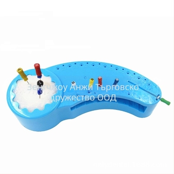 LNGL Дентална измервателна стойка за коренови файлове и измервателна лента, пластмасова, 80 g, кутия 100