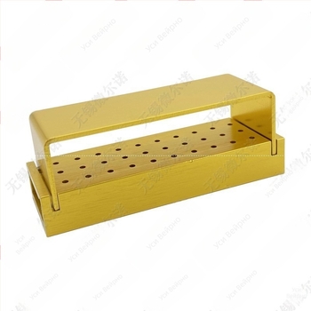 Дентален комплект с 30 карборундови фрези и държател за фрези, високоскоростна кутия за борове и полиращи/шлифовъчни глави — 200 кутии