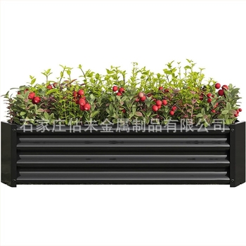 Цветарник от желязо, коррозионно устоителен, не се деформира лесно (на пода, модерен минималистичен стил)