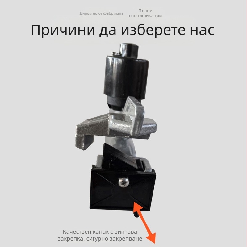 Пръскачка за поливане от алуминиев сплав, 360° въртене, автоматична ротационна атомизация, дълъг обхват и висок ъгъл на поливане за поливане на култури и озеленяване