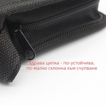 Персонализируема чанта за комплект инструменти за съхранение на горещо лепило, EVA и PVC покрити Oxford платове с дебела картонена вложка