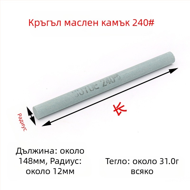 Силициев карбид маслен камък лента за полиране — форма: кръгла/триъгълна; за нефрит, яндит, ахат, кехлибар и метален нефрит; марка: Soochow Mill