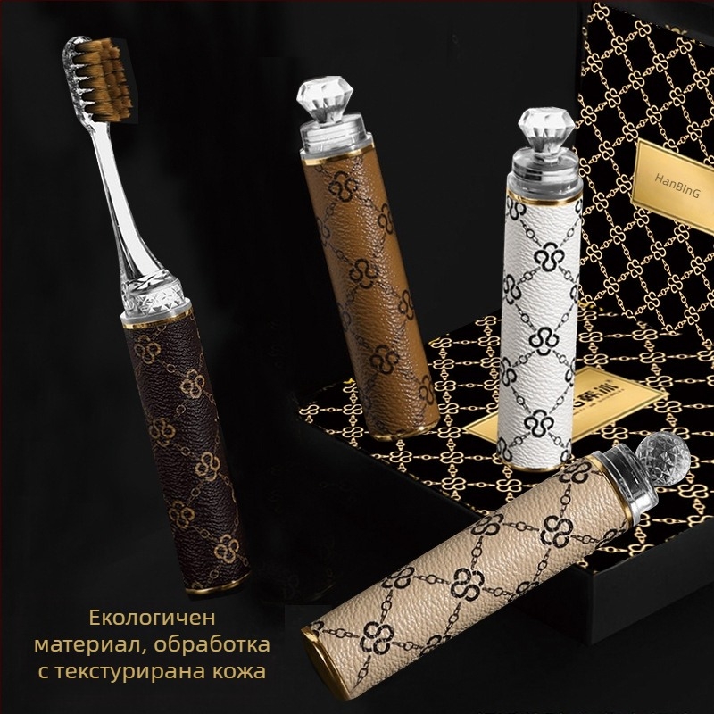 Han Bing K221 ръчна четка за зъби за възрастни, 4 броя в подаръчна кутия