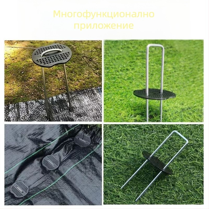 U-образени подови пирони — галванизирани; за фиксиране; марка Forever Crown; антикорозионни и здрави