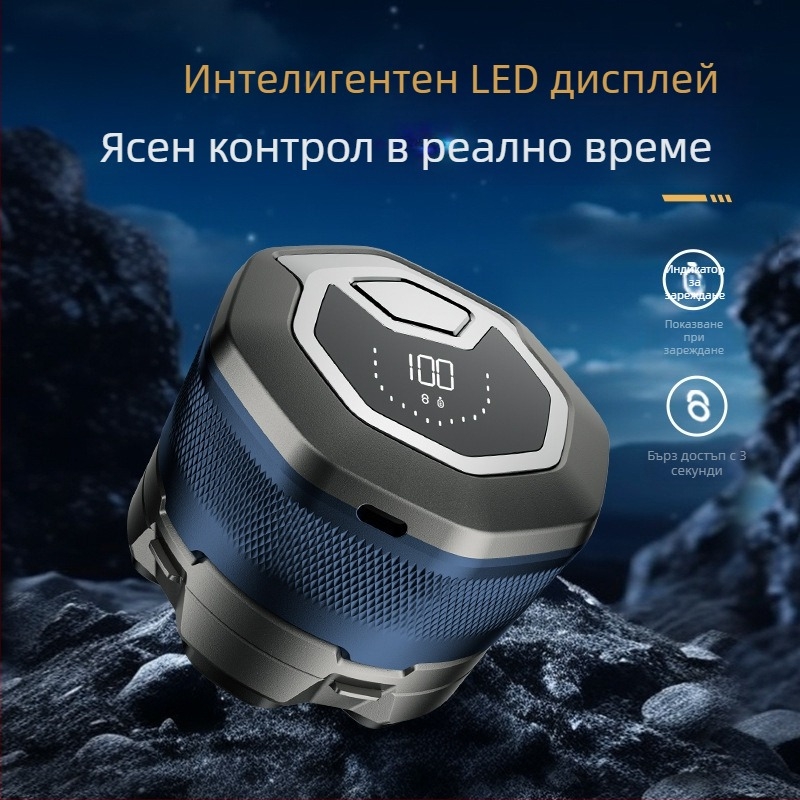 Електрическа роторна самобръсначка с шест глави, водоустойчива за цялото тяло, LED дисплей, плаваща глава, сменяеми и миещи се ножове, литиева батерия 800–1000 mAh, работа над 60 мин.