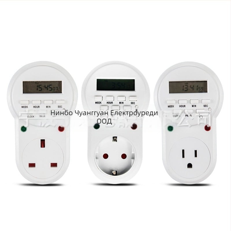 Розетка с таймер, марка Cier, функция таймера, диапазон на работна температура -10 °C до +55 °C