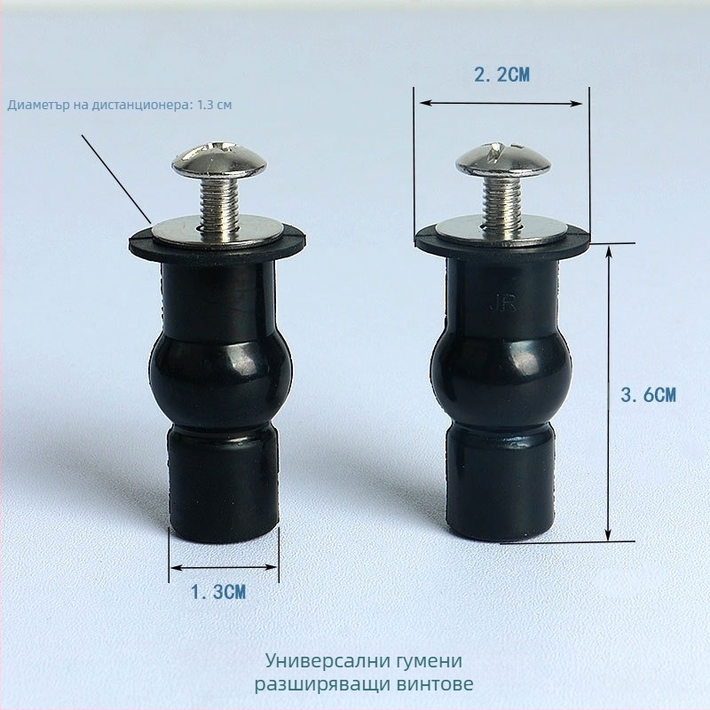 Комплект за свързване на седалка за тоалетна, неръждаема стомана 304, щракваща система за бързо освобождаване, конектор за капака на плочата, стил стандартен/модерен