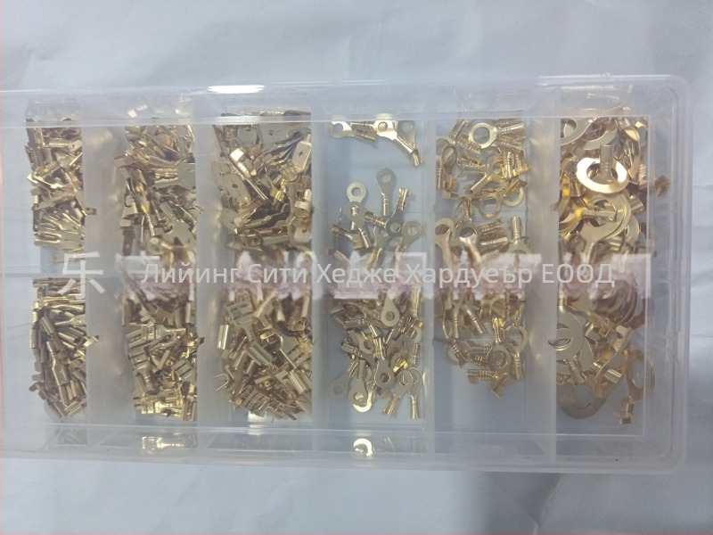 Комплект студено пресовани терминали, модел HX030272/HX030272-1, медни контакти, приложение: електротехника, минимално количество 450–750 бр