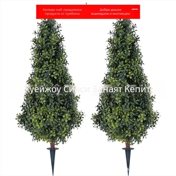 Изкуствено растение Boxwood в саксия, мек PVC материал, разновидност 18969844106, марка Other, ръчна изработка Other