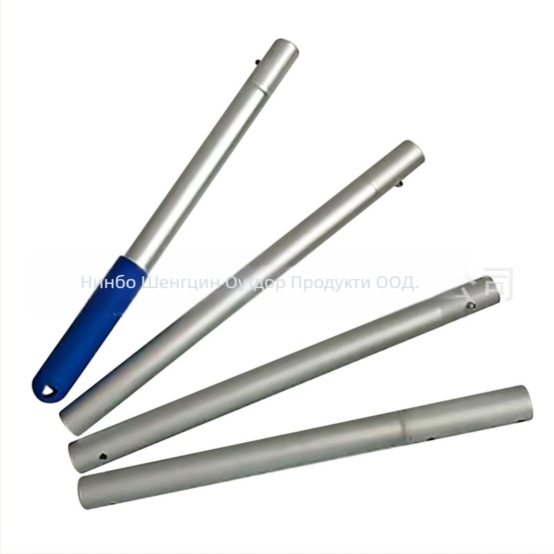 Shengqin алуминиева сплав, 4-секционен разглобяем риболовен прът, многофункционално усилен