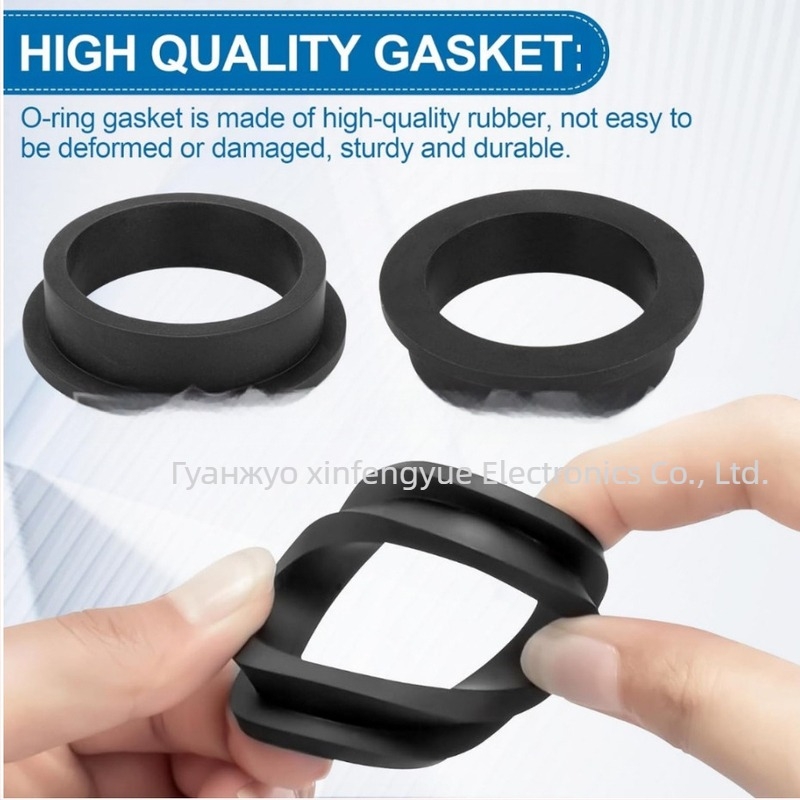 11228 L-образно O-уплътнение за помпа на пясъчен филтър Intex Krystal – гума, комплект 4/5/6 бр.