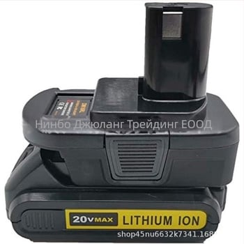 DM18RL USB адаптер за батерия 20V/18V Li-ion за DeWalt/Milwaukee, USB изход за зареждане на iPhone 15/16