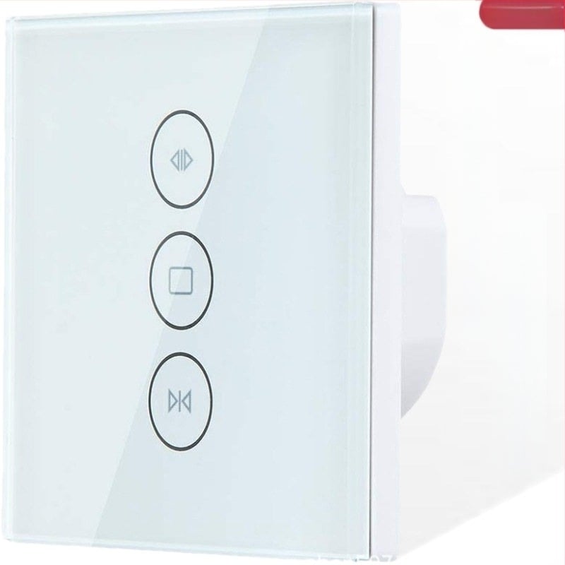 Еднопосочен превключвател за завеси със дистанционно управление — работна температура -20 до 50°C, CE/ROHS сертифициран, опаковка 50 бр./кашон (11 кг)