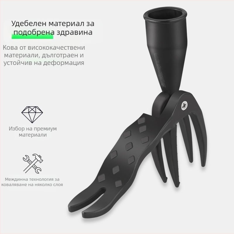 Стоящ инструмент за премахване на плевели с корен – ръчен, без навеждане