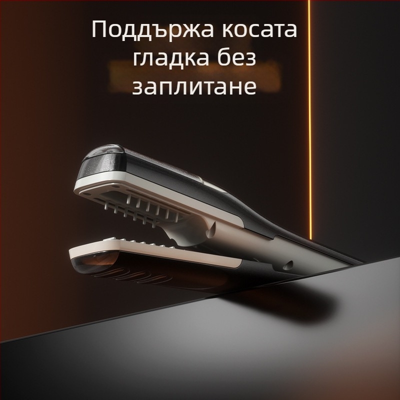 Безжичен електрически подстригвач за коса, безчетков мотор, керамични ножове, подвижна и миеща се глава, нисък шум до 36 dB