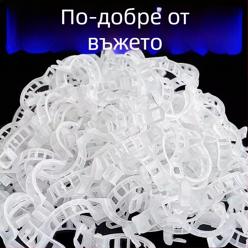 Фиксиращ клип за растения – пластмасов клип за лози и катерещи растения, градина и оранжерия